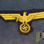 Kriegsmarine Bevo breast eagle