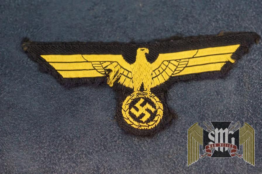 Kriegsmarine Bevo breast eagle