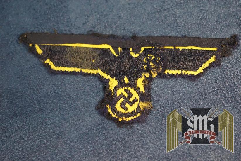 Kriegsmarine Bevo breast eagle