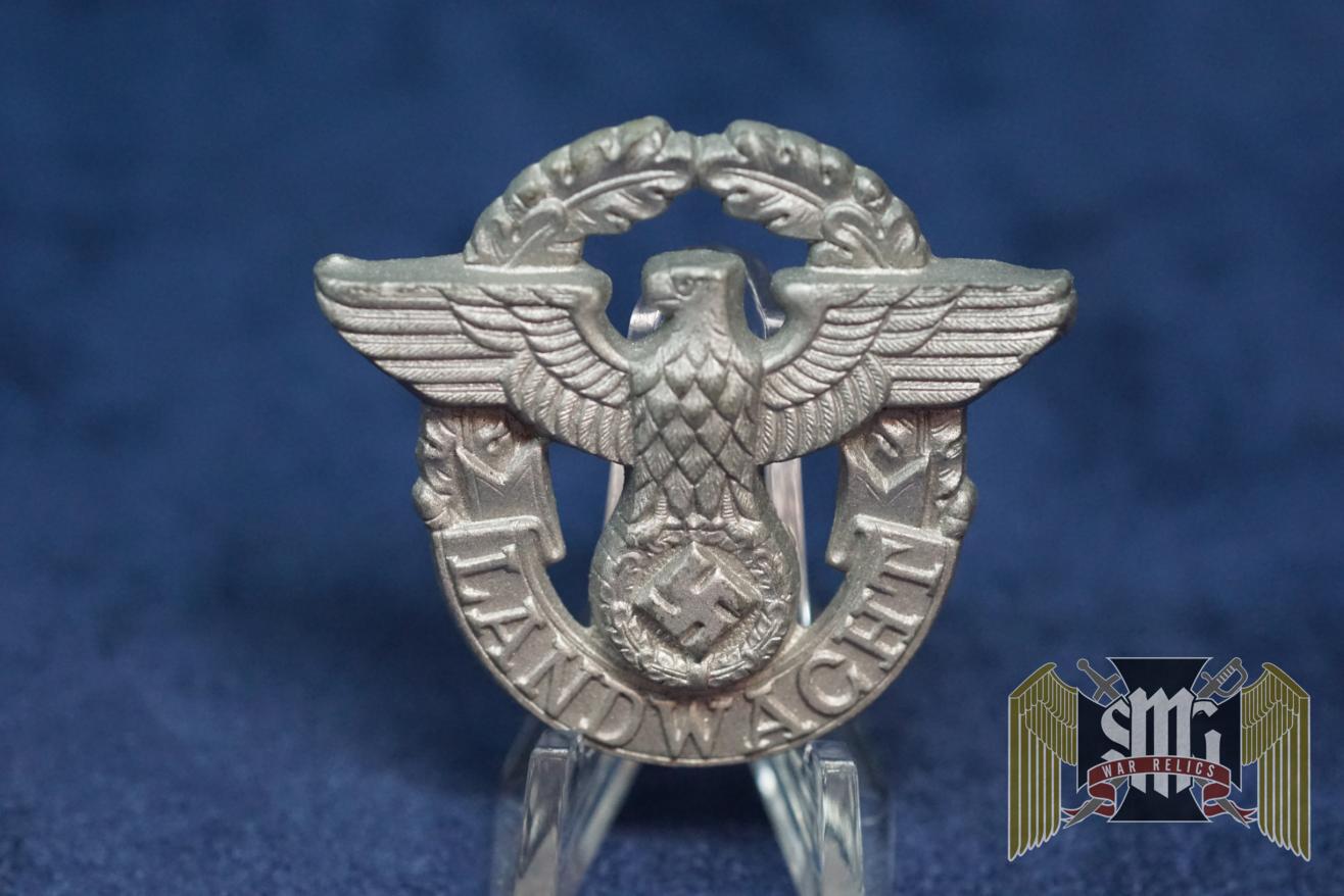 Landwacht Police Cap badge