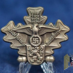 SMGN-1089 Gautag Gera 1934 tinnie. Missing Pin