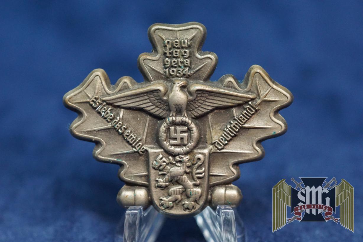 SMGN-1089 Gautag Gera 1934 tinnie. Missing Pin