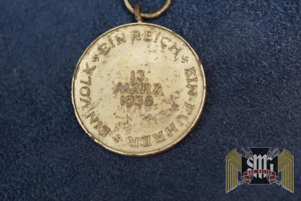1938 Nazi Germany Austrian Anschluss Occupation Medal