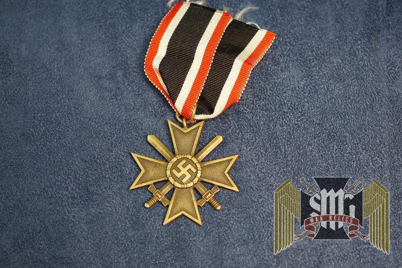 War Merit Cross 2nd class w/swords Early Tombak