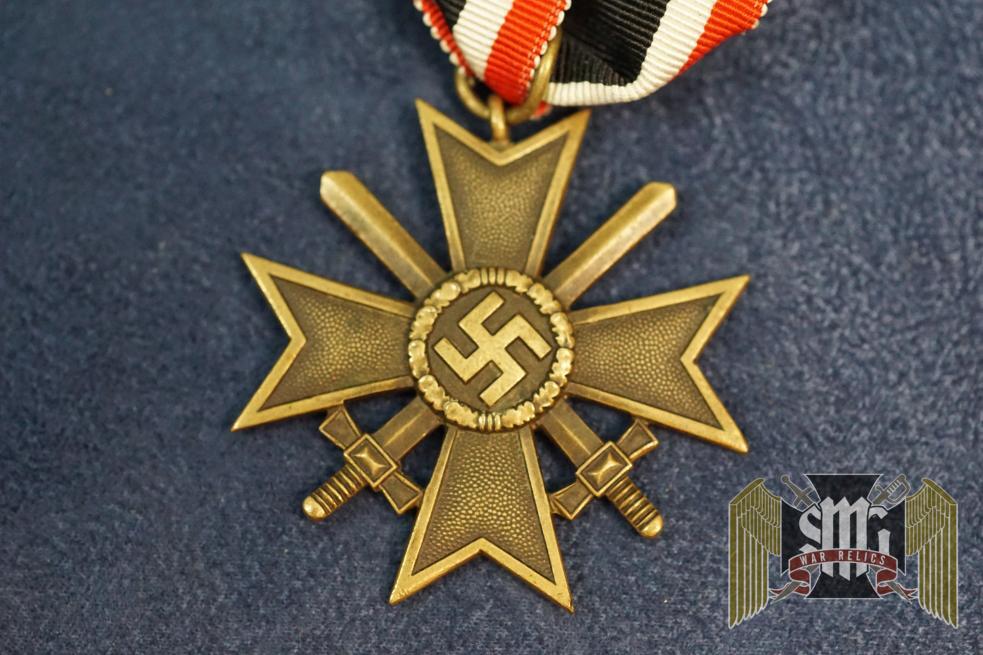 War Merit Cross 2nd class w/swords Early Tombak