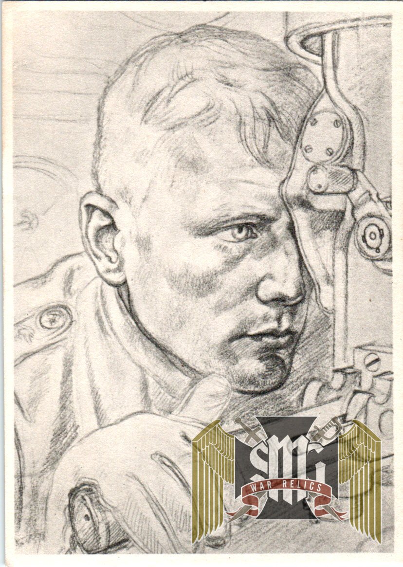 vda Kapitänleutnant Otto Schuhart U Boat Post card