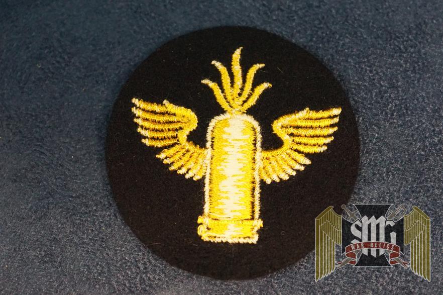 Kriegsmarine Coastal Artillery Specialty Patch
