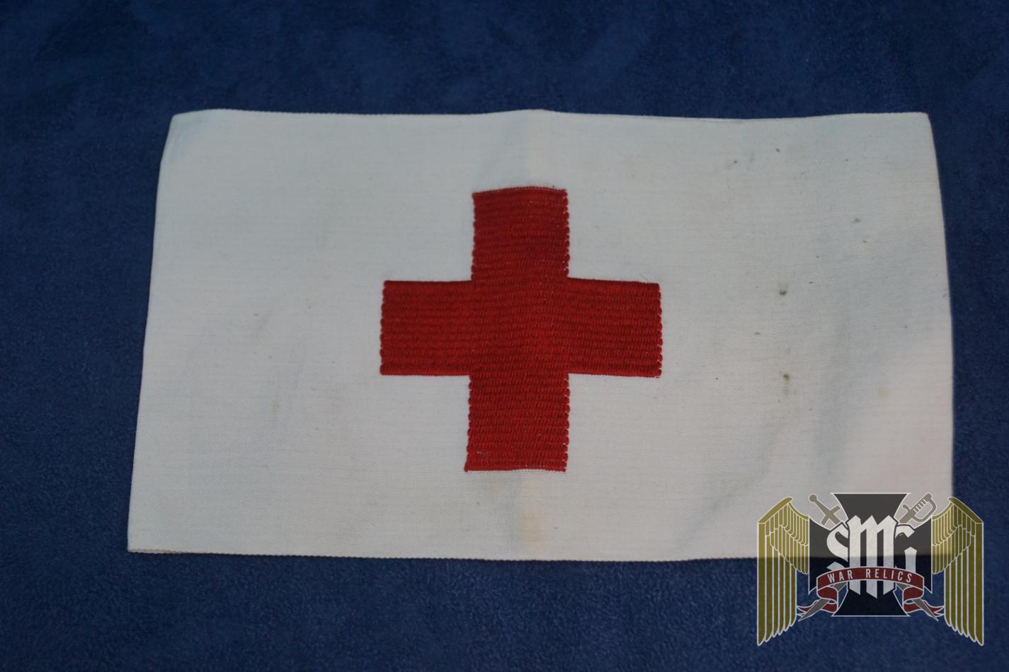 German Red Cross Armband RB nr. Stamped
