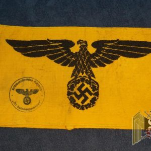 State Service Armband Reichsbahn Stamped