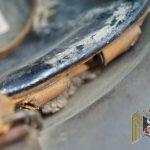 WW1 US AEF 9th Corps M1917 Helmet