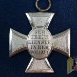 Police 18 Year Long Service Award
