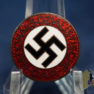 Nazi Party Member Badge RZM m1/72 (Zimmermann)