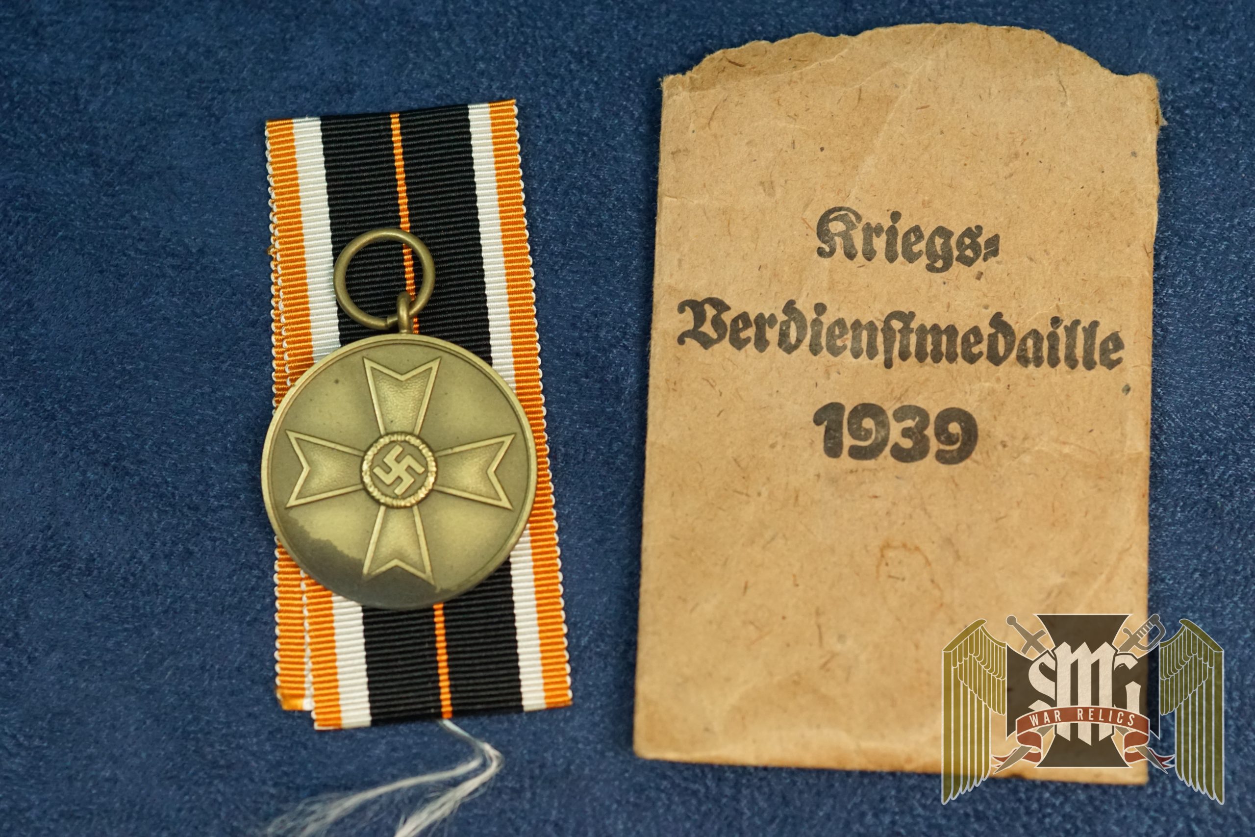 War Merit Medal with packet