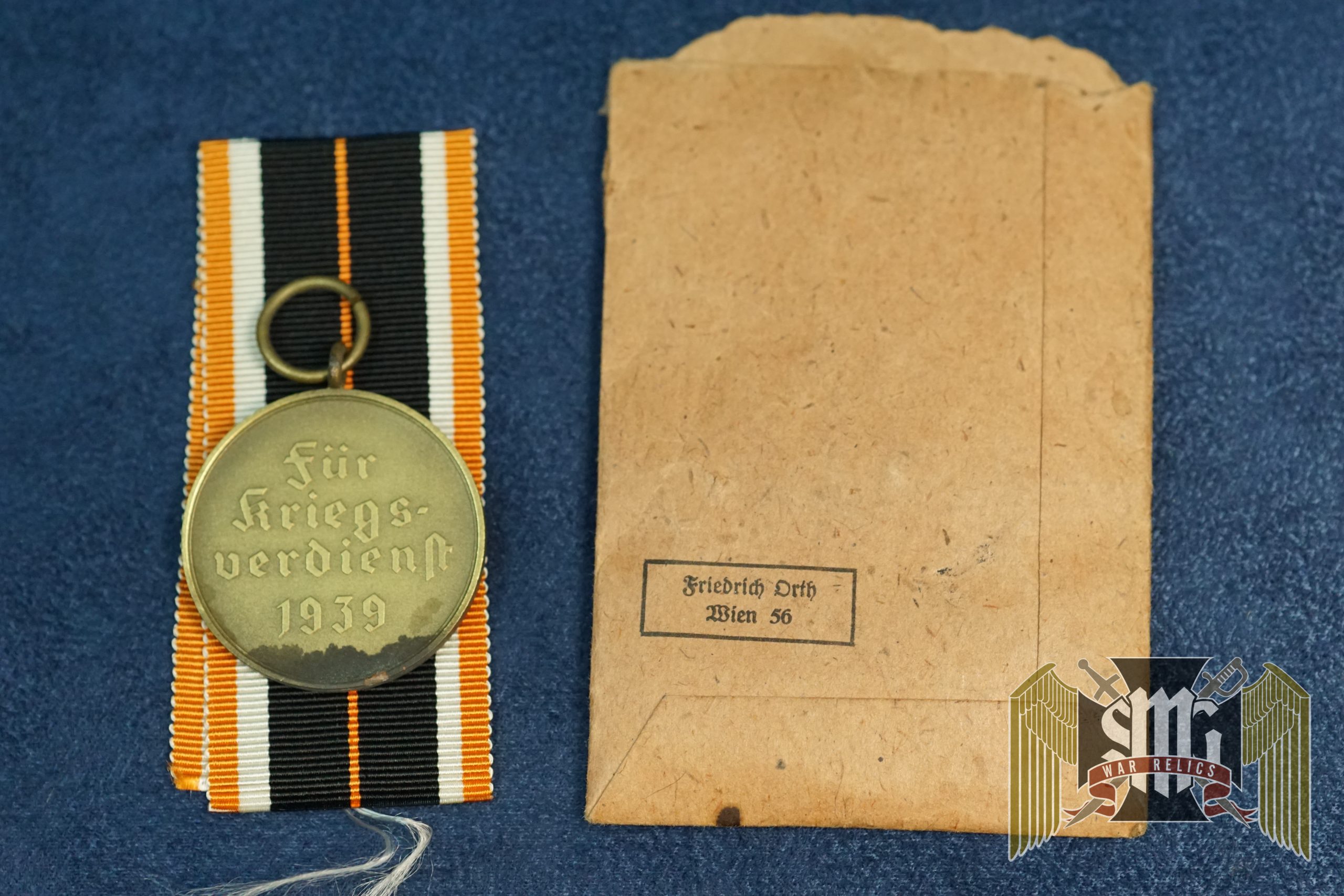 War Merit Medal with packet