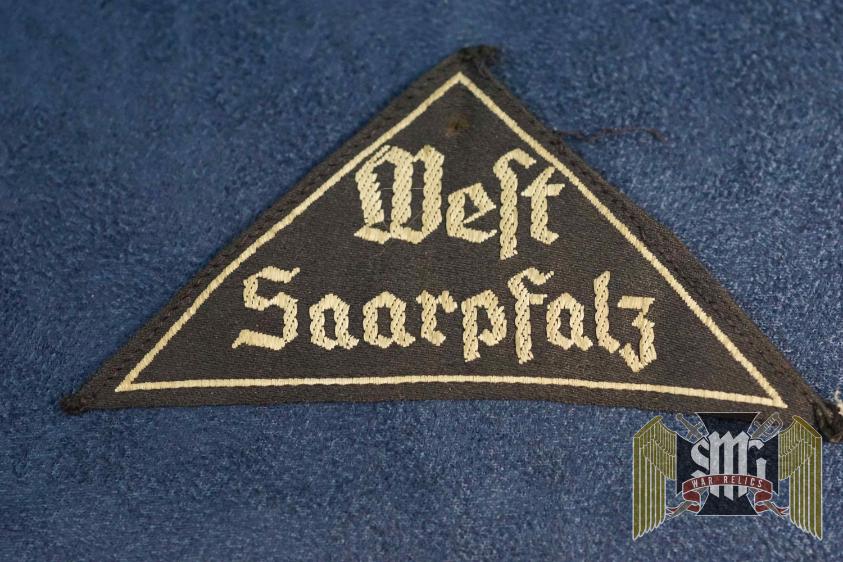 HJ BDM district triangle / Gebietsdreieck for West Saarpfalz