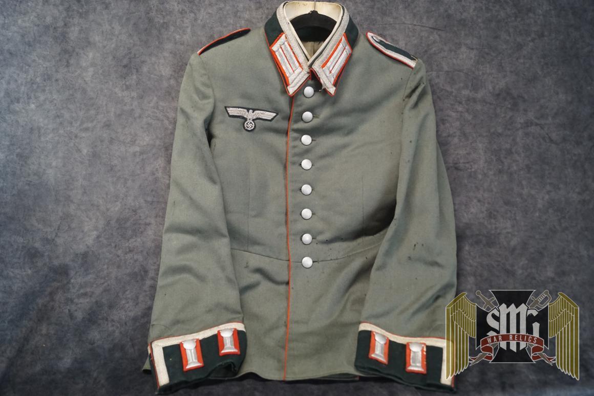 German WaffenRock Dress Jacket for Artillery Unteroffizier