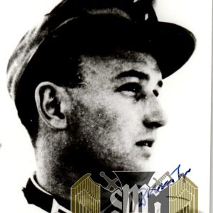Josef georg Mulzer Knights w/ oak leaves cross Winner signature