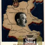 Ein Volk Ein Reich Ein Fuhrer Postcard postmarked