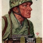 vda Feldwebel Arpke VDA postcard