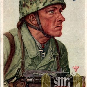 vda Feldwebel Arpke VDA postcard