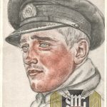 Willrich postcard portrait of U-Boot Kaptlt. Schultzes VDA