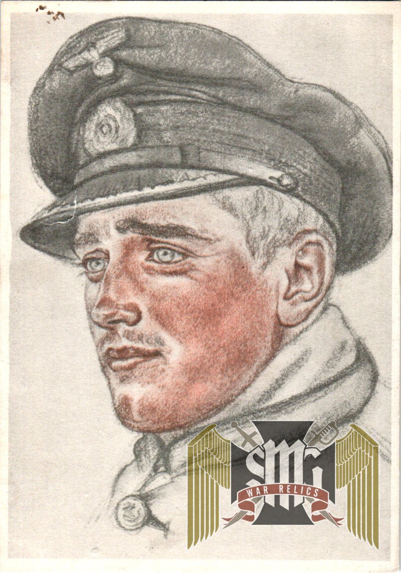 Willrich postcard portrait of U-Boot Kaptlt. Schultzes VDA