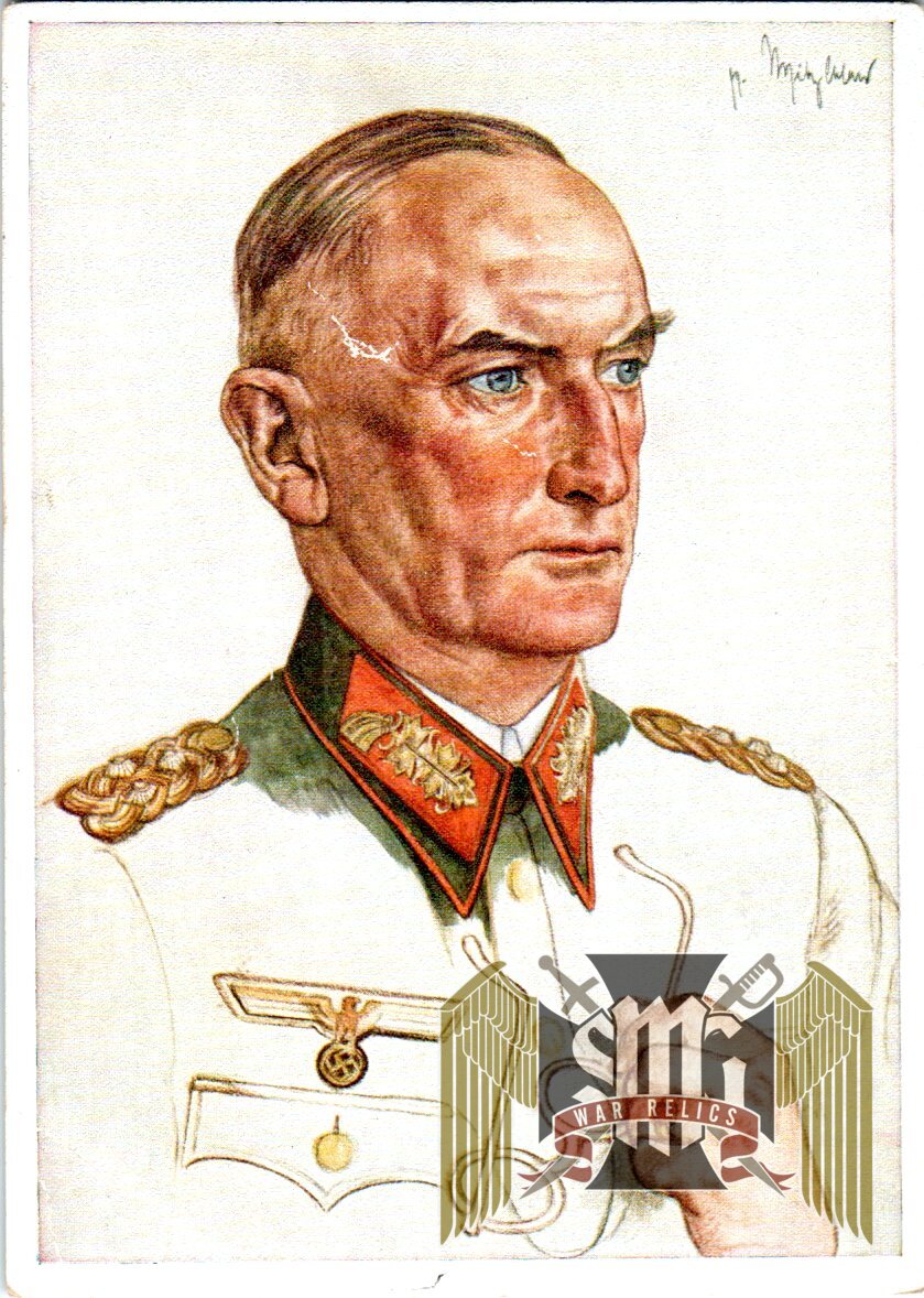 vda postcard generaloberst witzleben