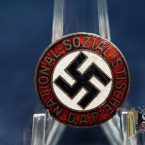 early NSDAP Party badge by KARL HENSLER PFORZHEIM