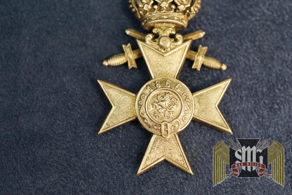 Military Merit Cross 2nd Class Silver with Crown and Swords