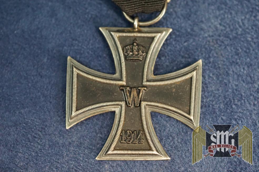 WW1 1914 Iron Cross Second Class marked