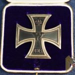 WW1 German Iron Cross first Class Cased