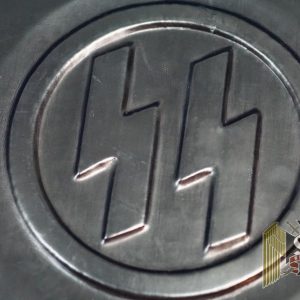 Nazi SS Leather Document Folder