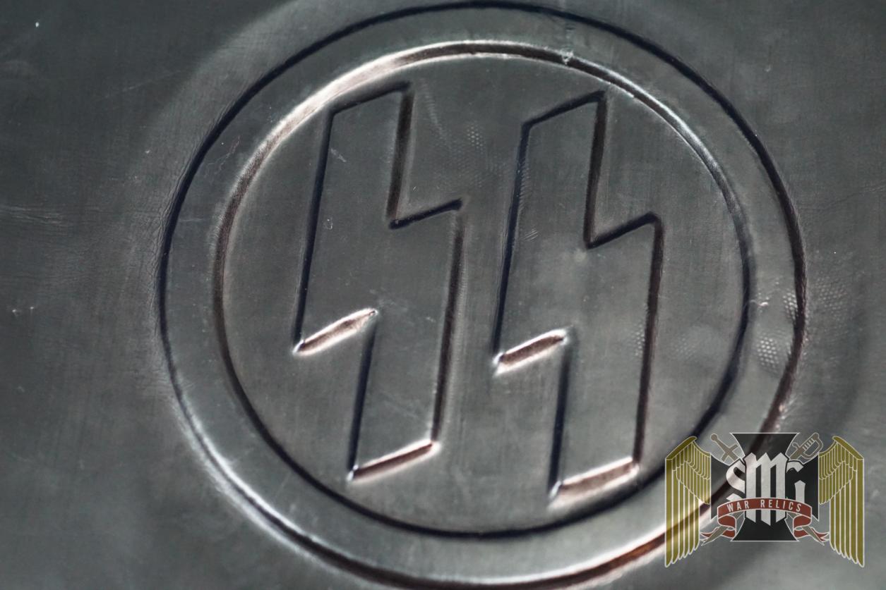 Nazi SS Leather Document Folder