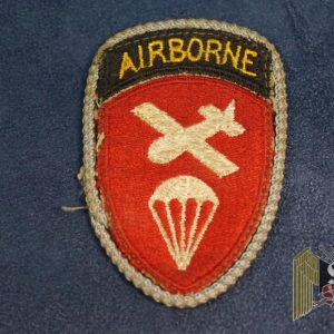 WW2 Airborne Command Patch With Infantry Piping