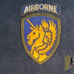 WW2 13th Airborne Patch w/ Detached Tab