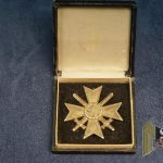 Cased War Merit Cross By Deschler