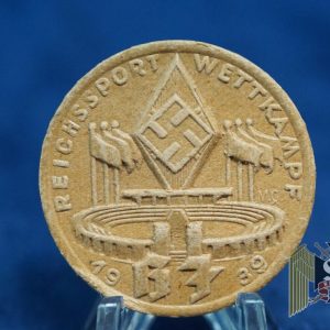 reichssport wettkampf 1939 hitler youth paper tinnie