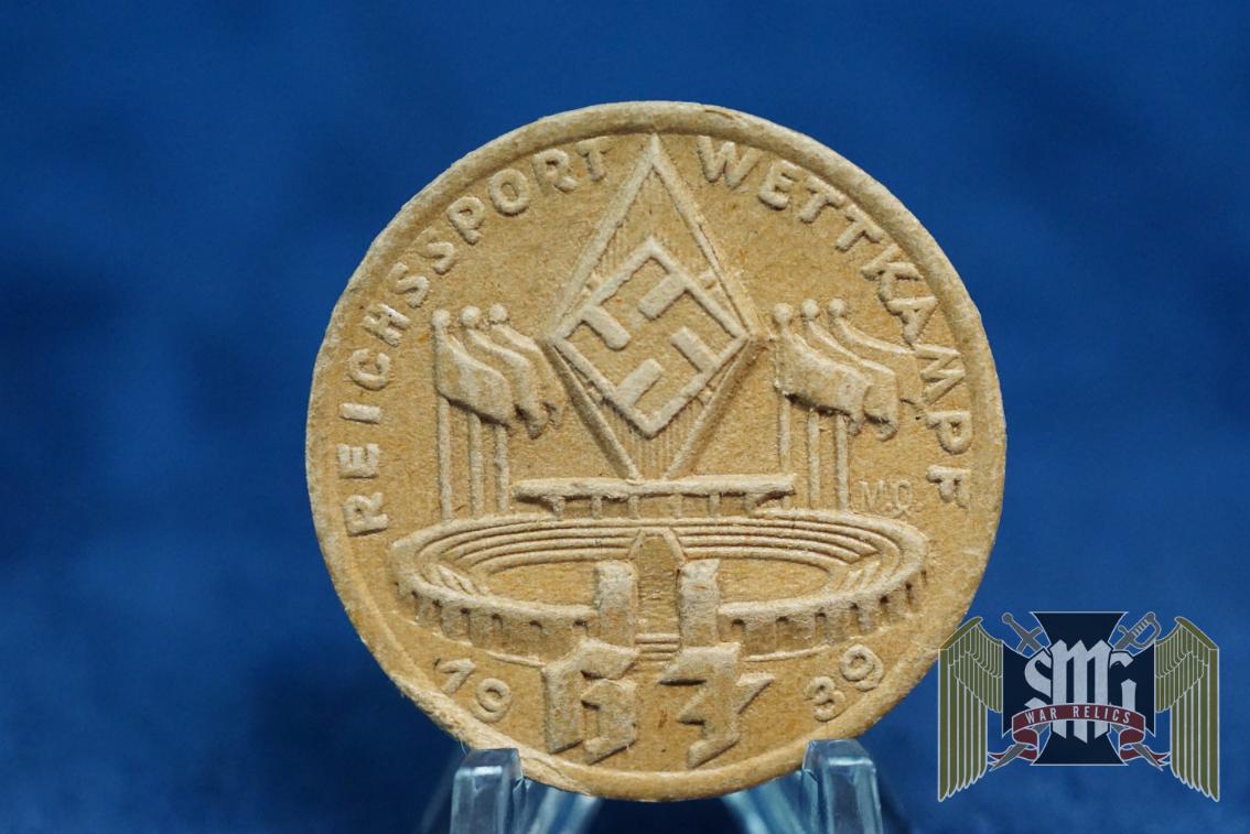 reichssport wettkampf 1939 hitler youth paper tinnie