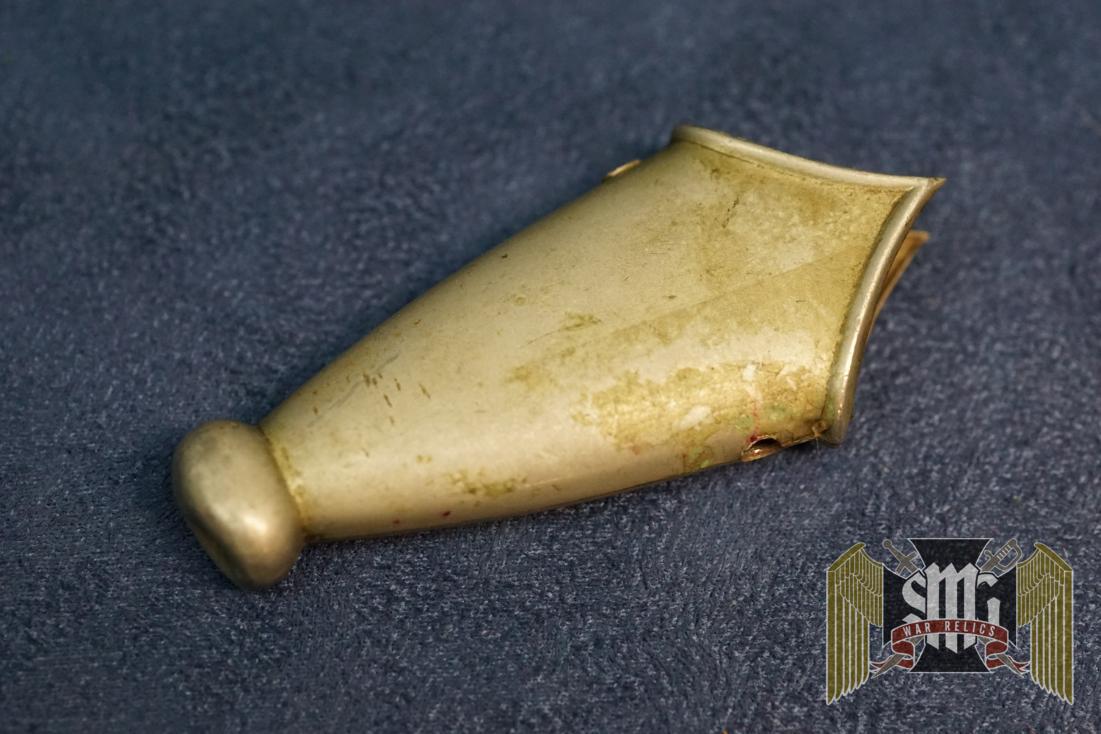 SA/SS Dagger scabbard Lower fitting Early Nickel