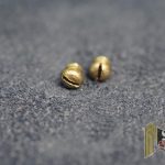 SA/SS Dagger scabbard screws Early Nickel 2 pc
