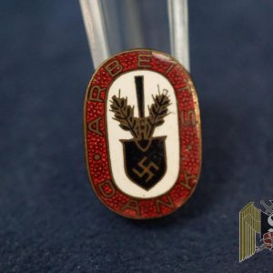 Arbeits Dank pin