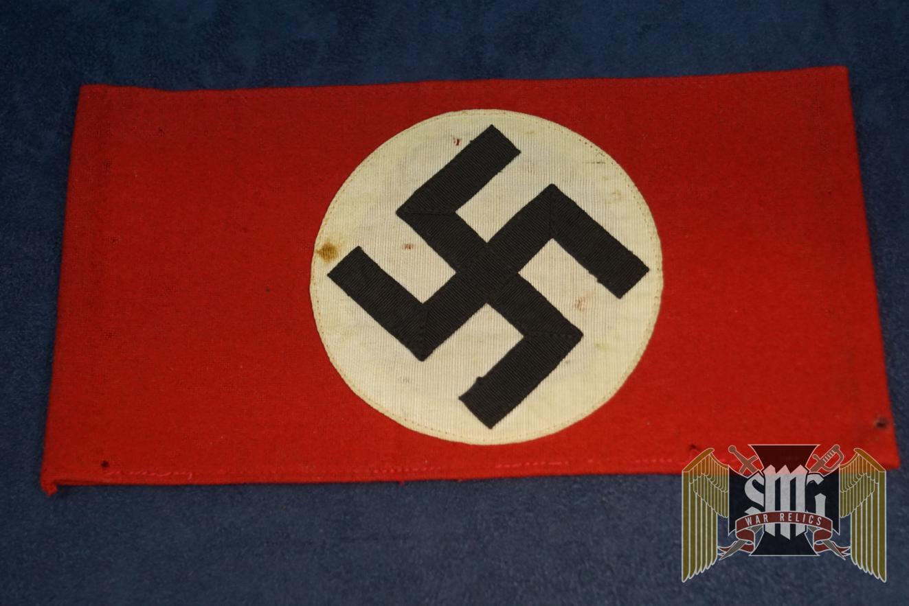 Wool NSDAP Armband Tagged