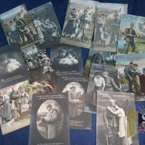 WW1 German Sweet Heart Post cards