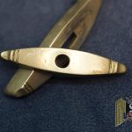 SA/SS Dagger Nickel Cross Guard Matched Set with rare foundry mark