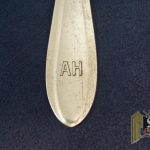 Hitler Munich Apartment Silver Fork "Block Pattern"