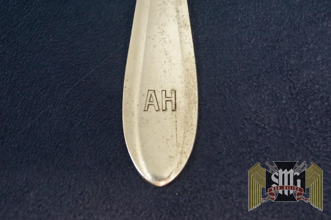 Hitler Munich Apartment Silver Fork "Block Pattern"
