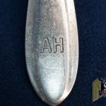 Hitler Munich Apartment Silver Fork "Block Pattern"