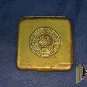 WW1 German Trench art Cigarette case