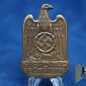nsdap reichsparteitag nürnberg 1933 badge