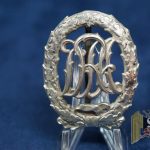 DRA Sports badge in Silver